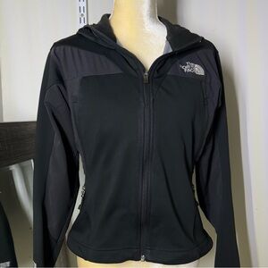 The North Face Women's Black Softshell Windstopper Flight Series Jacket